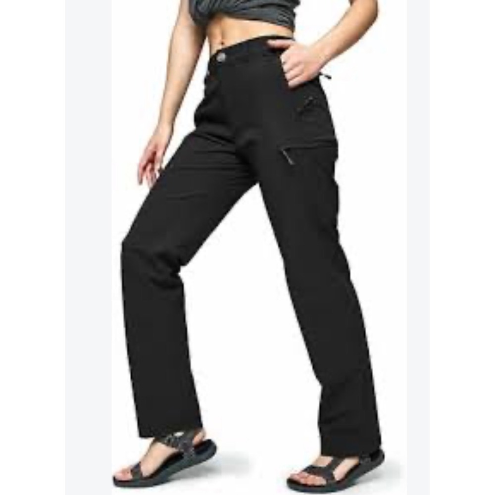 CQR Rocky Series Women Black Tactical Hiking Pants Size 6 Regular New